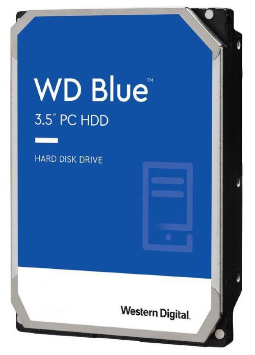 Western Digital 4TB (Blue) SSHD, 3.5inch, SATA 6GB/S, 8MB NAND, 5400RPM, 3 Year Warranty (WD40E31X) ...