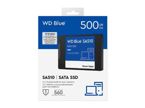 Western Digital Blue 500GB SA510 2.5" Internal Solid State Drive SSD...