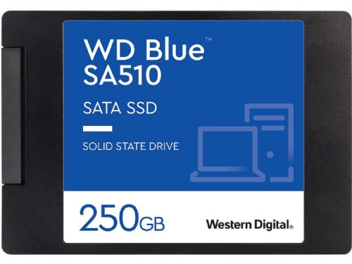 Western Digital Blue 500GB SA510 2.5" Internal Solid State Drive SSD...