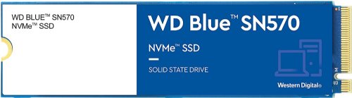 Western Digital Blue 250GB WD Blue SN570 NVMe Internal Solid State Drive SSD - Gen3 x4 PCIe 8Gb/s, M.2 2280, Up to 3,300 MB/s...