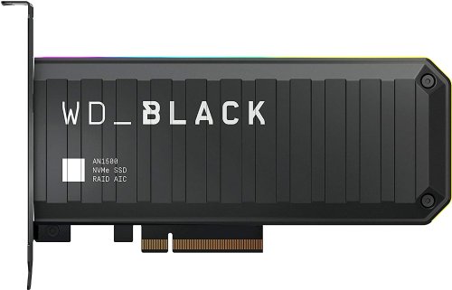 Western Digital 2TB BLACK AN1500 NVMe Add-in-Card, Plug and play, PCIe Gen3 x8 (WDS200T1X0L) ...