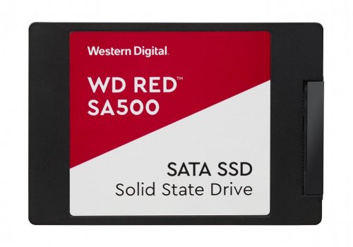 Western Digital Red SA500 2.5" 1TB SATA III 3D NAND Internal Solid State Drive (SSD) (WDS100T1R0A) ...
