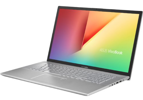 ASUS Vivobook 17 Laptop, M712UA-DS59-CA, Transparent Silver, AMD Ryzen 5 5500U 2.1GHz, 8GB DDR4, 128GB PCIe SSD + 1TB, 17.3HD+ (1600 x 900), AMD Radeon Graphics..