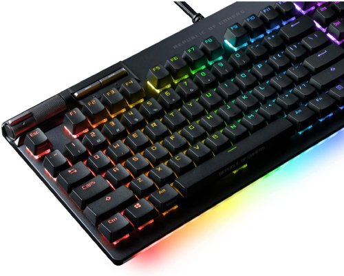 ASUS ROG Strix Flare II Animate 100% RGB Gaming Keyboard - Hot-swappable, ROG NX Brown Tactile Switches, Customizable LED Display, PBT Keycaps, Acoustic Dampening...