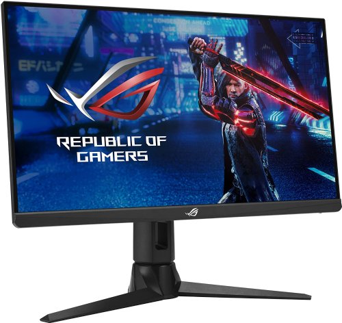 ASUS ROG Strix 24.5" 1080P HDR Gaming-Monitor - Full HD, Fast IPS, 240Hz, 1ms, Extreme Low Motion Blur Sync, G-Sync compatible-KVM-support, Tripod socket for Webcam...