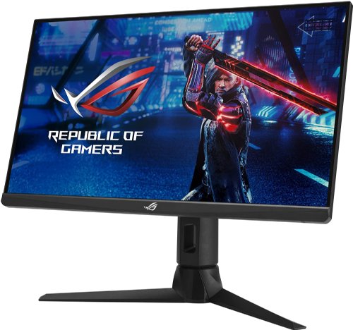 ASUS ROG Strix 24.5" 1080P HDR Gaming-Monitor - Full HD, Fast IPS, 240Hz, 1ms, Extreme Low Motion Blur Sync, G-Sync compatible-KVM-support, Tripod socket for Webcam...