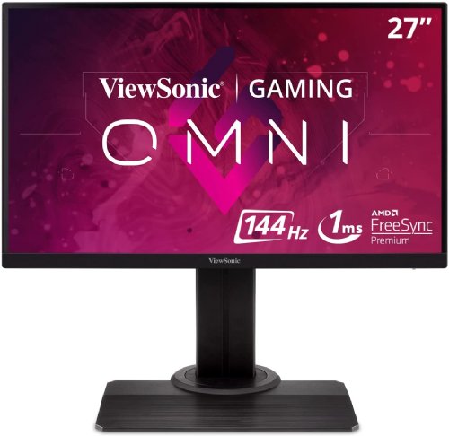 ViewSonic XG2705 27 Inch 1080p 1ms 144Hz Frameless IPS Gaming Monitor with FreeSync Premium Eye Care Advanced Ergonomics HDMI and Displayport...