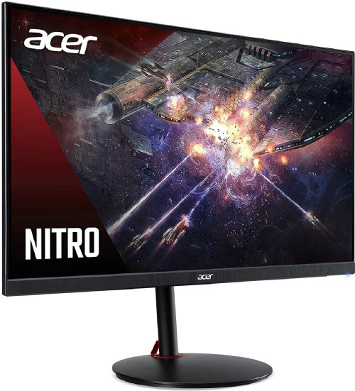 Acer Nitro XV282K KVbmiipruzx 28" UHD (3840 x 2160) Agile-Splendor IPS Gaming Monitor, AMD FreeSync, 144Hz, 1ms, TUV/Eyesafe, 1 x Display Port 1.2, 2 x HDMI 2.1 & 4 x USB Ports