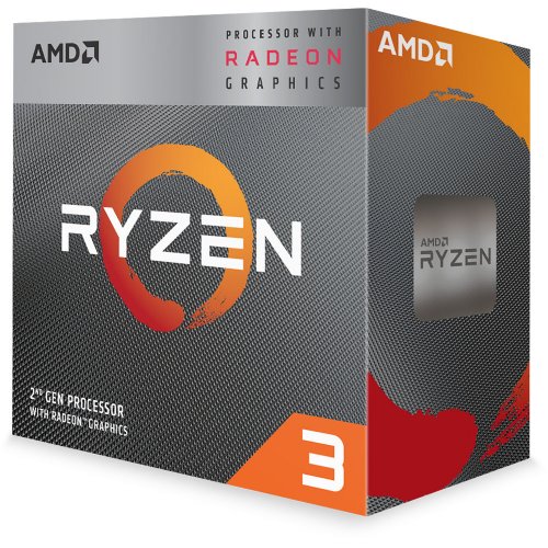 AMD Ryzen 3 3200G Picasso 3.6GHz 4-Core AM4 Boxed Processor with Wraith Stealth Cooler