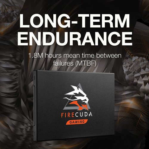Seagate FireCuda 120 SSD 4TB Internal Solid State Drive, SATA 6Gb/s 3D TLC for Gaming PC Laptop...(ZA4000GM1A001)