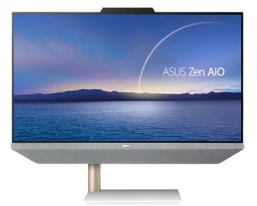 ASUS Zen AiO 24, 23.8" FHD Touchscreen Desktop, M5401WUA-DRL55T, White, AMD Ryzen 5 5500U 2.1 GHz, 8GB DDR4, 512GB PCIe SSD, 23.8IN FHD (1920 x 1080), Touch Screen, UMA, Wi-Fi 5(802.11ac)...