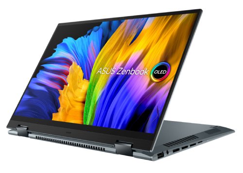 ASUS Zenbook 14 Flip OLED 14.0" Touch Screen,  Intel Core i7-12700H, 16GB LPDDR5, 1TB PCIE G4 SSD + TPM,  Windows11 Home, 720p HD, Bluetooth 5, Backlit Chiclet Keyboard...