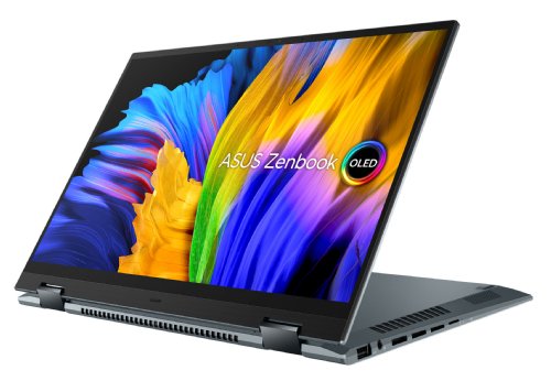 ASUS Zenbook 14 Flip OLED 14.0" 2.8K (2880 x 1800) Laptop, Intel Core i5-1135G7 2.4 GHz, 16GB LPDDR4, 512GB PCIe SSD, Touch Screen, Intel Iris Xe, Wi-Fi 6(802.11ax), BT5.0...